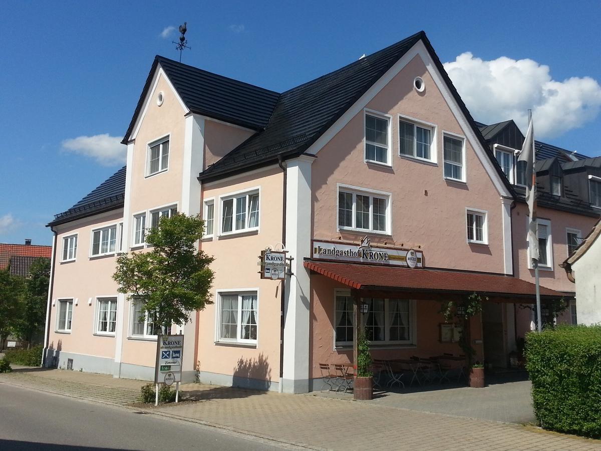 Landgasthof Krone Offingen Exterior photo